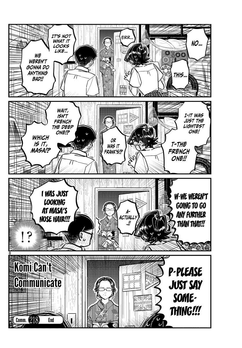 Komi Can’t Communicate, Chapter 218 image 8